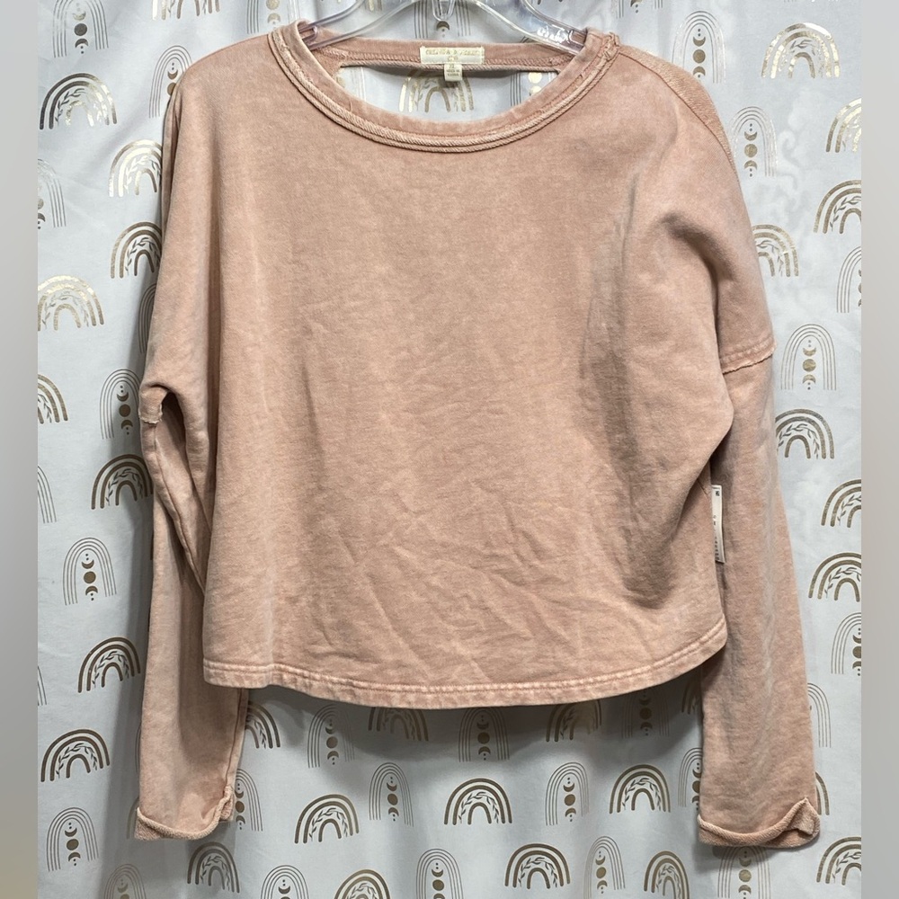 Chelsea & Violet Pink and Gold Top